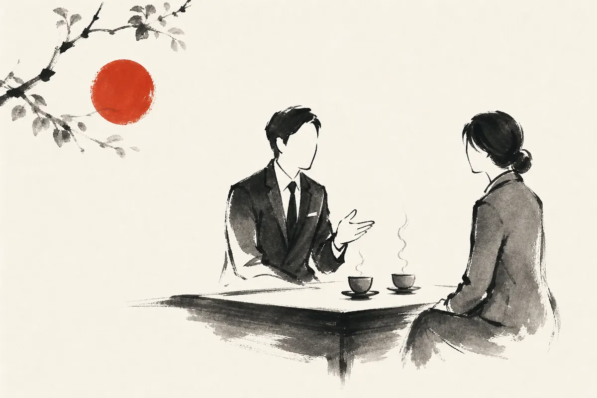 会食の誘い方とは？断られない誘い方の作法のイメージイラスト